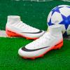 Zapatillas de Fútbol Profesionales para Hombre Tacos de Sociedad Zapatos de Fútbol Originales Botas para Campo de Fútbol Indoor Entrenamiento en Césped Zapatilla TF/FG