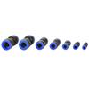 35 st OD 46810121416mm Luftslang Pneumatisk Rak Anslutning Luft Push Snabbkopplingar