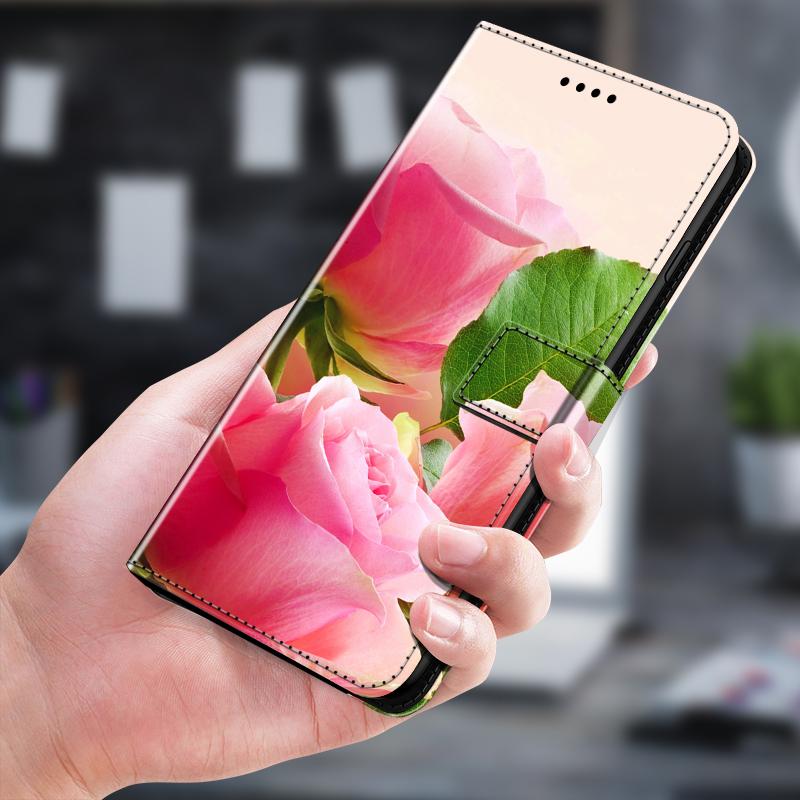 Leather Flip Cover for Samsung Galaxy A55 A35 A25 A15 A05 A05S 5G Case M35 M55 M15 Wallet Stand Magnetic Case Card Slots Fundas