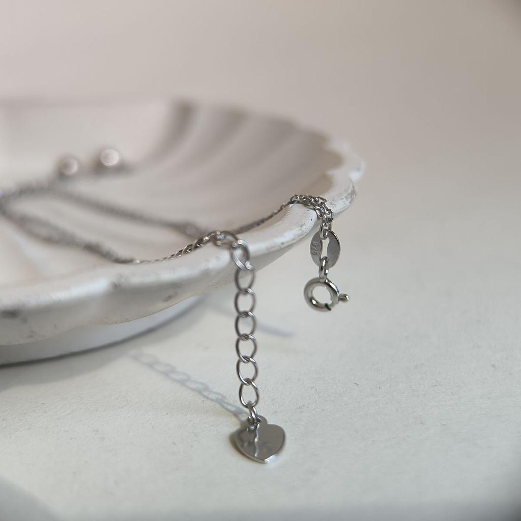 Silver Necklace Without Stones, Item Weight 3.77 G (2184034)