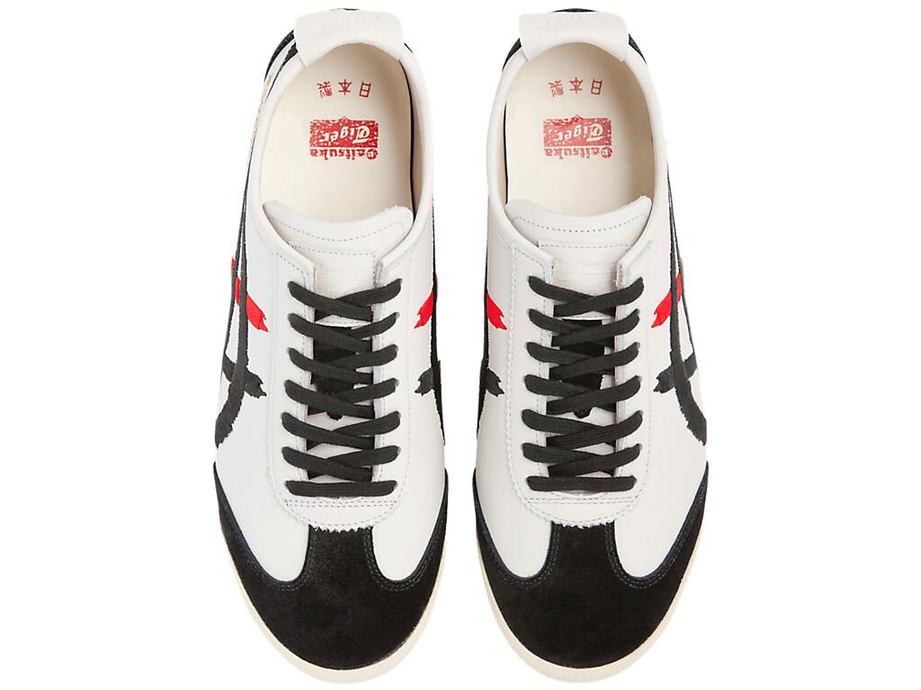 1182A188-101 Onitsuka Tiger NIPPON MADE Mexico 66 Deluxe White Black (Women's)