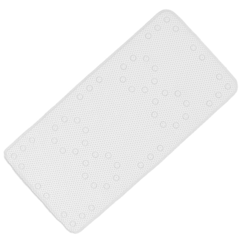 Atmungsaktive Badewannenmatte Rutschfestes Silikon Sichere Duschmatte Weicher Schaumstoff Badewannenteppich mit Ablauflöchern