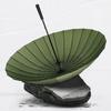 MAYDU Large 24-Rib Long-Handle Windproof Umbrella