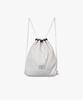 Pink Pineapple Dot Mesh Ring Sling Bag_Ivory