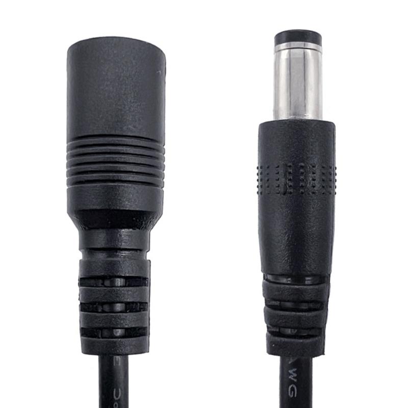 DC5521 Male To Female Extension Cable With On Off Switches For Monitors Cameras And DIY Projects