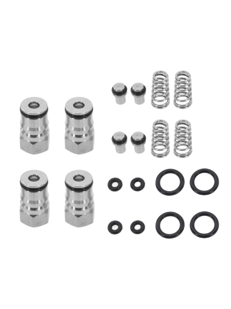 16Pcs/Set Stainless Steel Ball Lock Keg Posts Couplers Set For Homebrew Draft Beer Poppet Female Thread Gas Liquid