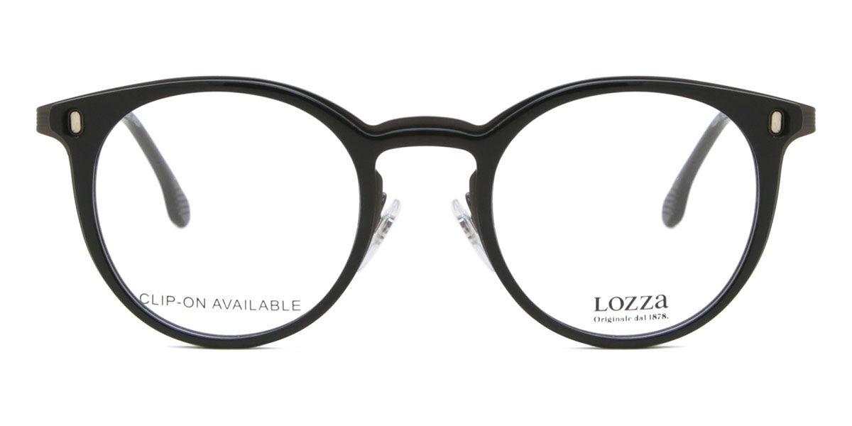 

Lozza Vl2376 Pavia 7 0700 Men Eyeglasses Shiny Black/48-21-140
