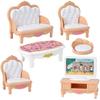 1Set Khaki Miniature Dollhouse Furniture 5 Styles Cooking Things  Doll Game Accessoies