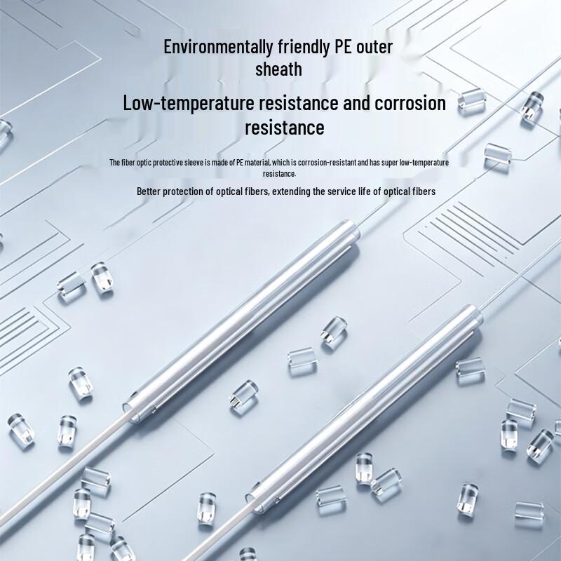 LIJIA G652D Bare Fiber Optic Cable with SC/APC Connectors