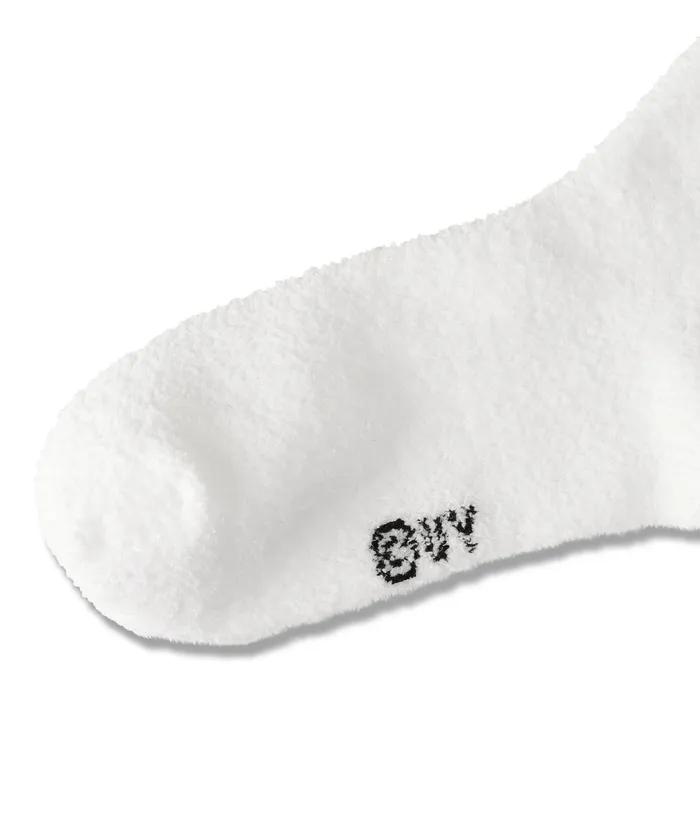Crayon Shin-chan X CGP Shiro Sleep Socks_White