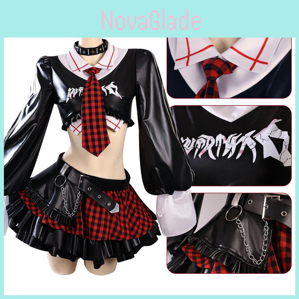 Kyou No Asuka Show Cosplay Outfit With Polyester Material For Game Character Dressing