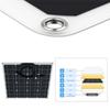 Venkovní monokrystalický 50W poloflexibilní solární panel Panel pro výrobu solární energie Fotovoltaický modul