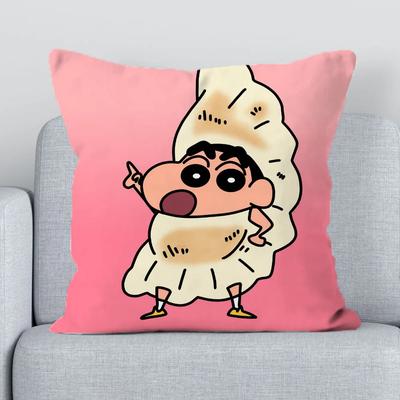 Coperture Cuscini Decorativi Cartoni Animati Decorazione Soggiorno Copricuscino Stampato per Divano Poliestere Federa Morbida