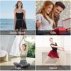 Rhinestone Lace Hem Skirt Extender, Irregular Wrap Waist Apron for Jeans