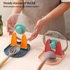 Pot Lid Holder Reusable Countertop Organization Spatula Rack Shelf Washable Storage Kitchenware Counter Rest Organizer