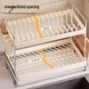 Multi-layer Kitchen Countertop Dish and Plate Organizer Rack