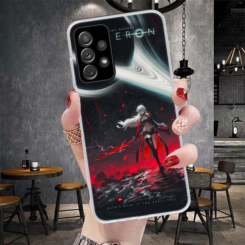 Honkai Star Rail Acheron Phone Case For Samsung Galaxy A71 A51 A41 A31 A21S A11 A70 A50 A40 A30 A20E A10S A20S A6 A7 A8 A9 + Sof