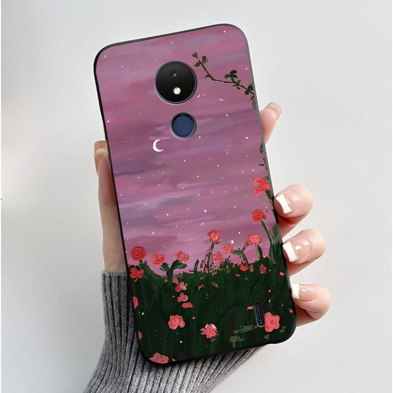 Cute Case For Nokia C21 Fundas Capa Printing Shell Protective Cover Soft Silicone Cartoon Phone Casing Coque