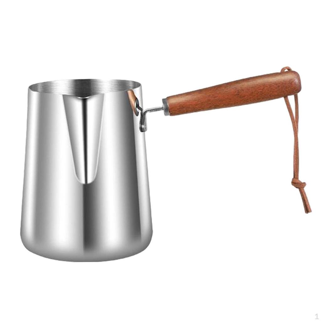 Elegant Stainless Steel Coffee Pot for Home And Office Use