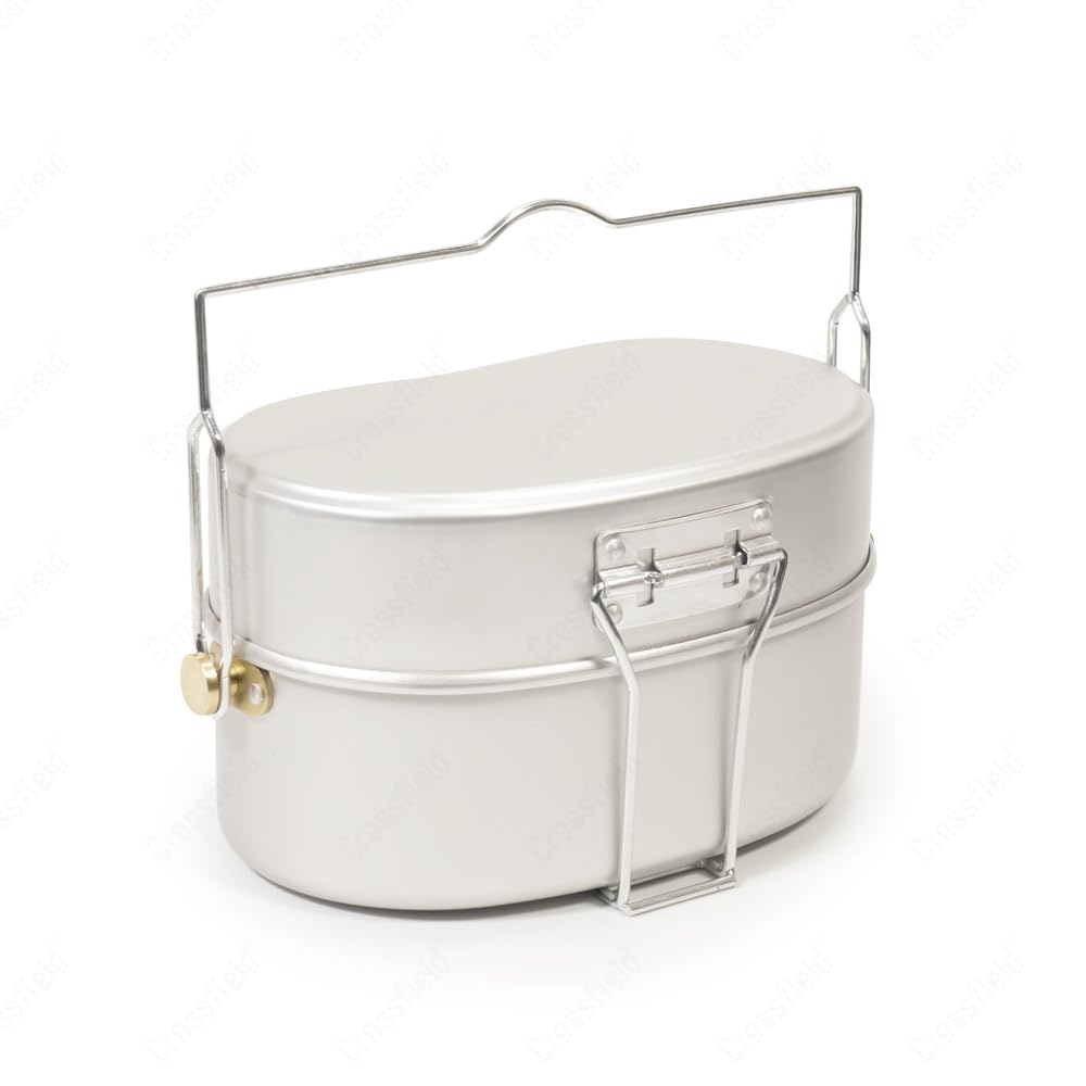 Crossfield Combat Meal Cup 2 Type New Lot Edition Camping Solo Camp Military Style Meal Cooker 2 Cups Bonfire Cooker Mestin Steam Cooking Simultane