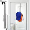 2 Pcs Over The Door Hat Rack 12 x 2 Inch Hat Organizer for Baseball Caps over Door Baseball Cap Organizer Hat Storage Space Saving Hat Rack Hat