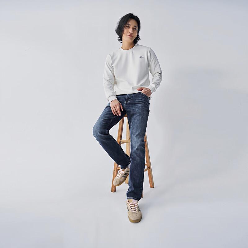 Lee Men's 705 Standard Tapered Dark Blue Jeans