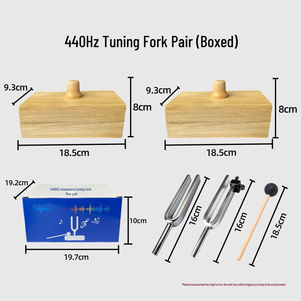 Teaching Tuning Fork Set 512Hz and 256Hz for Elementary Science and Acoustics Experiments