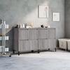 VidaXL Buffets 2 Pcs Sonoma Grey 60x35x70 Cm Engineered Wood 3185765