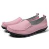 Women Flats Genuine Leather Fashion Footwear Women Shoe Moccasins Shoes Women Slip On Flat Shoes Soft Plus Size Tenis Feminino