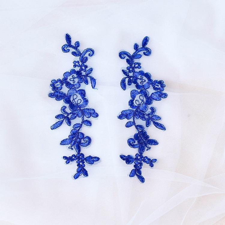 Wedding Dress With Flowers, White Car Bone Lace Flower Lace Accessories, Handmade Diy Jewelry Headgear Flower Patch