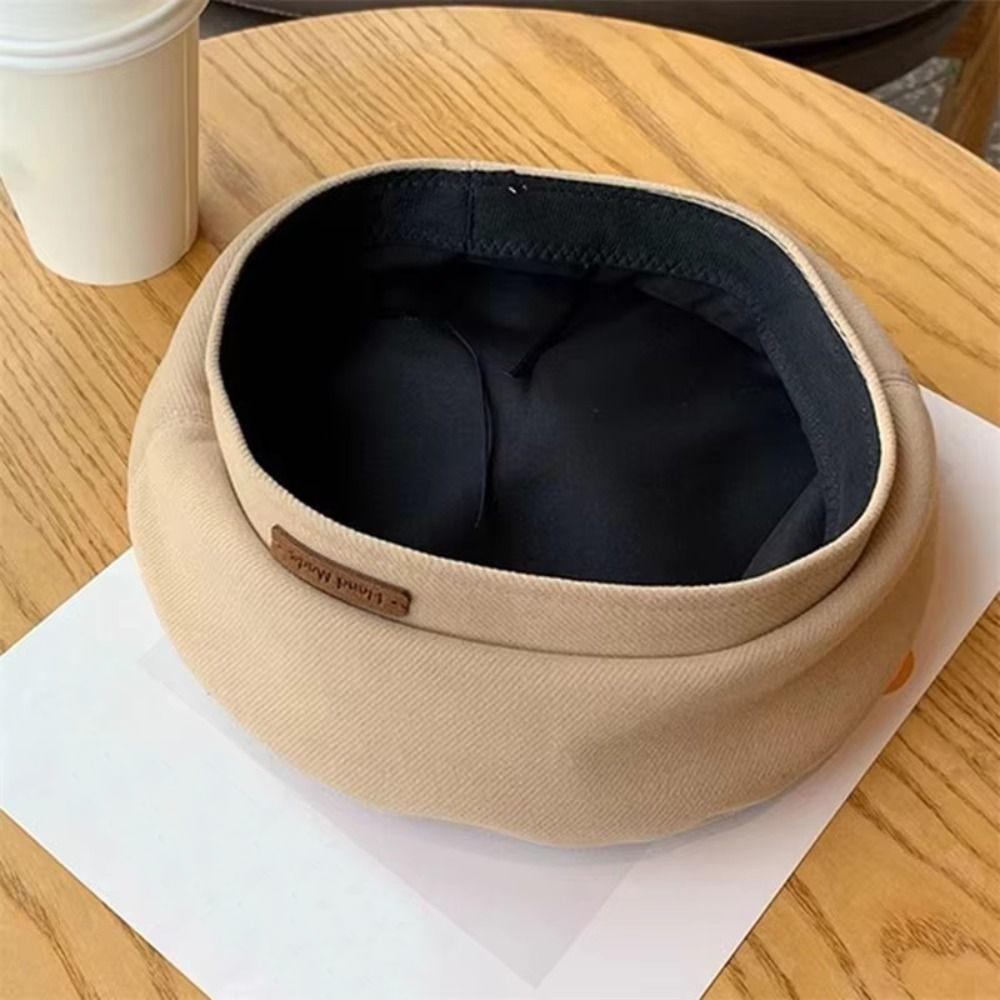 Autumn Winter New Sweet Cool Light Luxury Woolen Hats Fashion British Artist Style Retro Versatile Berets Caps for Women