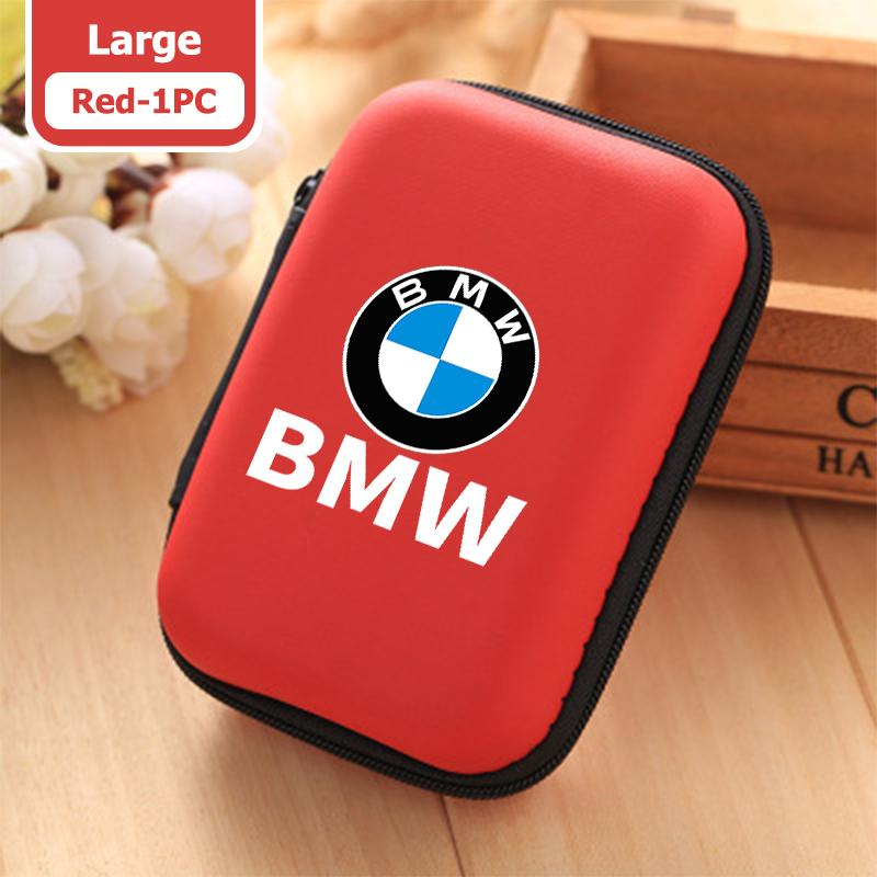 Car Portable EVA Storage Earphone Cable Case Bluetooth Bag For BMW M 1 3 4 5 6 7 Series M3 M6 F01 F02E34 E36 E70 F10 X6 X1 ULXMV1