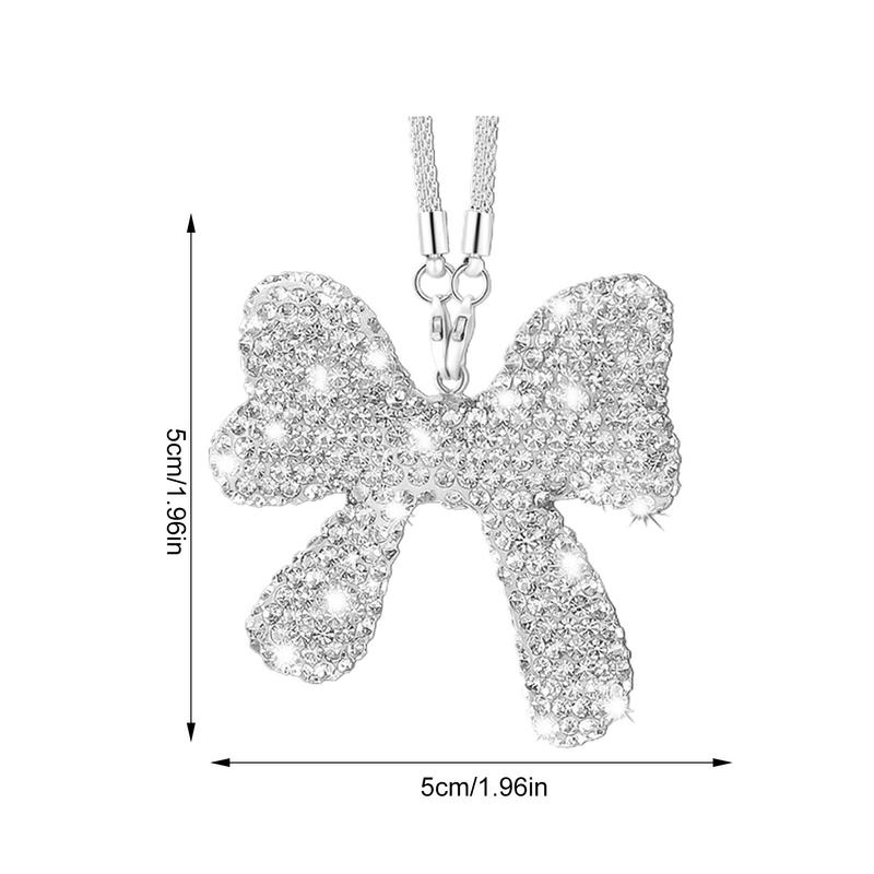 Auto Rückspiegel Anhänger Strasssteine Rückspiegel Anhänger Bling Rückspiegel Zubehör Vielseitiger Rückspiegel