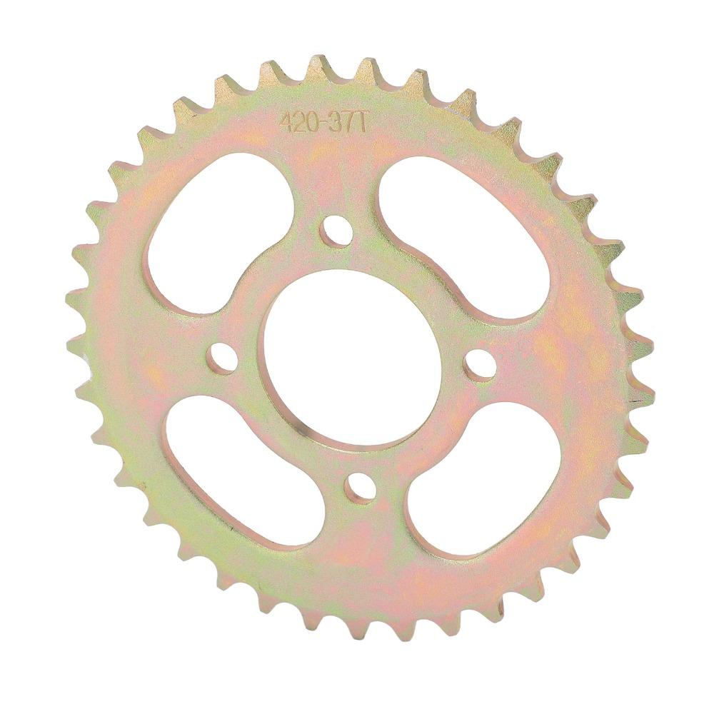420 37T Rear Chain Sprocket OD 155mm Motorbike Rear Sprocket  Pit Dirt Bike