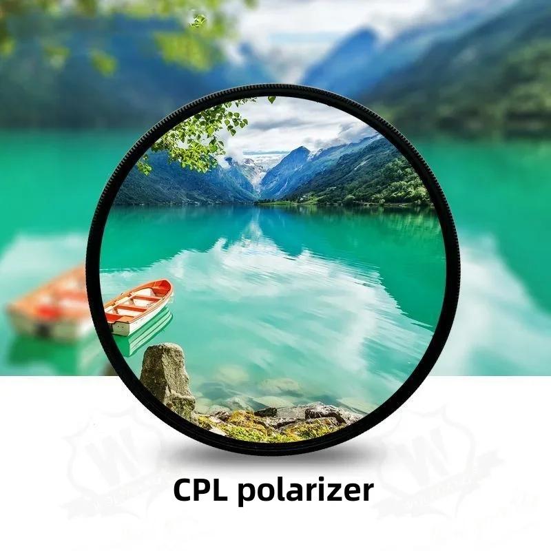 2026 NEW Universal Camera Filter Set for Canon Sony Fuji Nikon Lenses - UV CPL Polarizing ND Star Light Macro Soft Light Filters