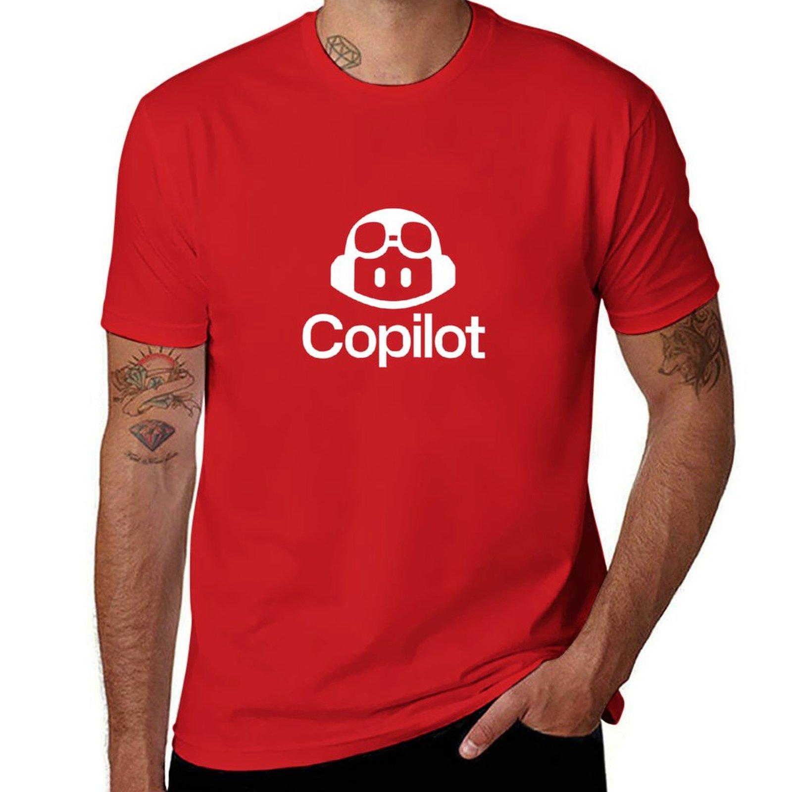 GUOYAN TOP GitHub Copilot - Je AI pair programmeur T-shirt zomer top op maat heren t-shirt grafisch 4XL