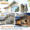 Vinyl Glass Window Privacy Film Anti Look Mirror Tint Foil One Way Sun Blocking Stickers UV Covering Static Cling Window Film