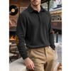 Spring and Autumn Corduroy Loose Casual Outdoor Long Sleeve Pullover American Retro Men's Plate Sweater