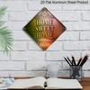 2D Flat, 1pc Vintage Cat-Themed Metal Wall Sign - Retro Kitten Decor with Cute Tabby Cats & Paw Prints - Aluminum Plaque Suitable for Living Room