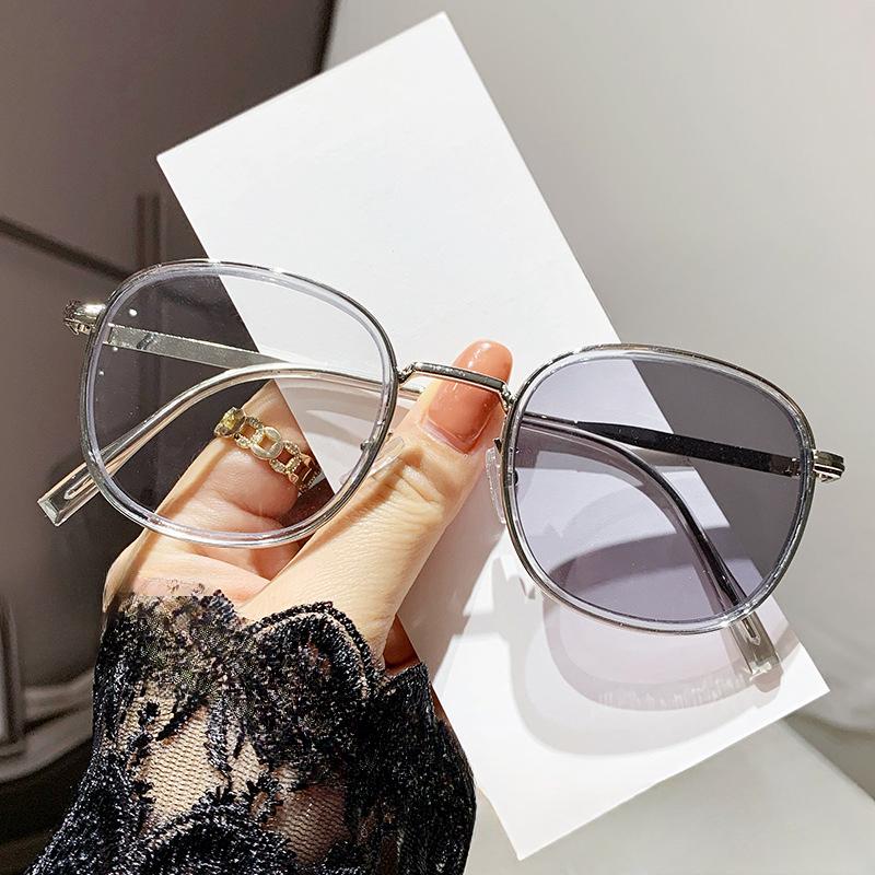 

Зеркальный цвет синего света, модные каштаново-коричневые высококачественные очки для глаз, степень близорукости -500