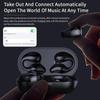 1Pair Wireless Ear Clip Bone Conduction Headphones Bluetooth Wireless Clip On Open Ear Headphones Earbuds Earclip Bone Conduction Earbuds Head Set