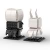 MOC Movie Figure Nightmareals Before Christmas Sally&Jack&Mayor Brickheadz Building Block Pumpkin Bricks Toys Halloween Gifts