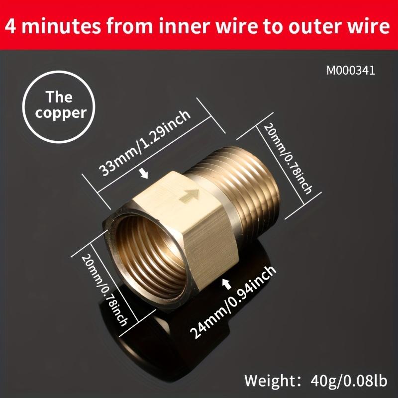 

Brass Pipe Fittings, Brass Hexagonal Threaded Fittings, External Threaded Pipe Fittings, Multiple Sizes of Pipe Fittings