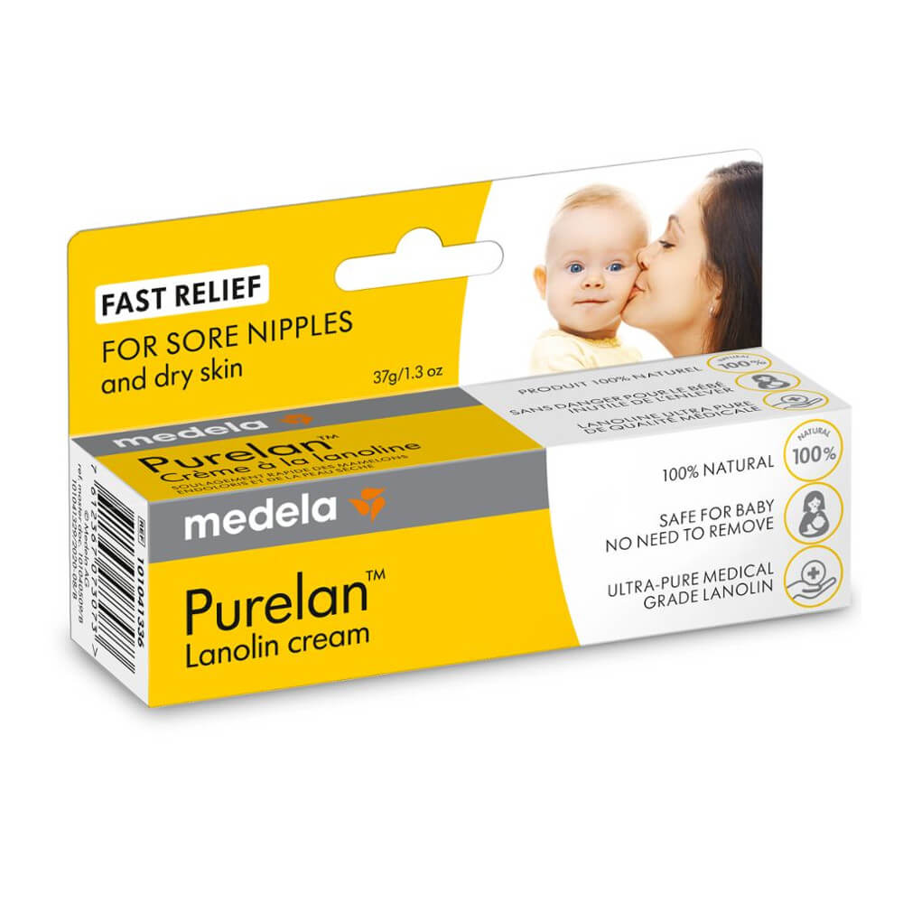 Medela Purelan Lanolin Ointment For Sore Nipples And Dry Skin 37
