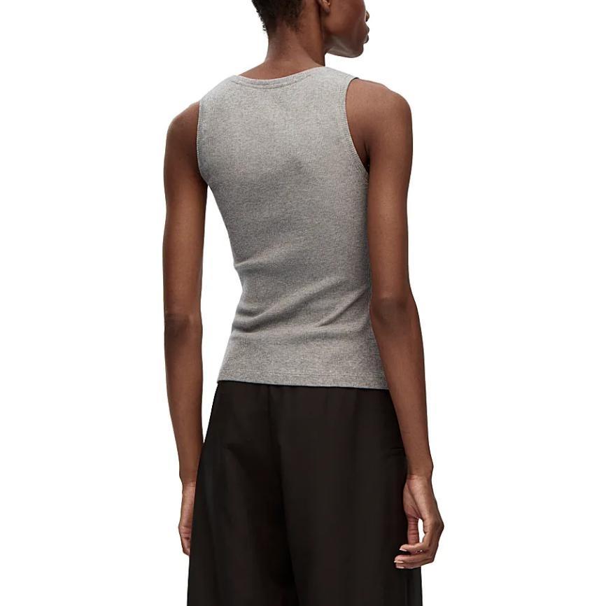 Loewe Anagram Embroidered Ribbed Cotton Tank Top Women's S540Y07XA2-1100