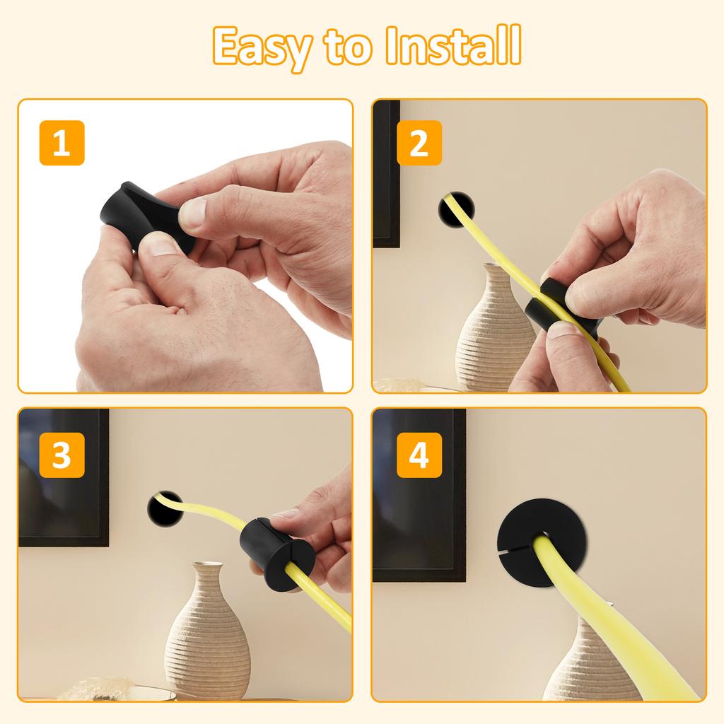 10/16Pcs 3/4 Inch Starlink Wall Cable Pass Through Bushing Grommets For Ethernet Cable 24/19mm Diameter Hole for Protecting Cord
