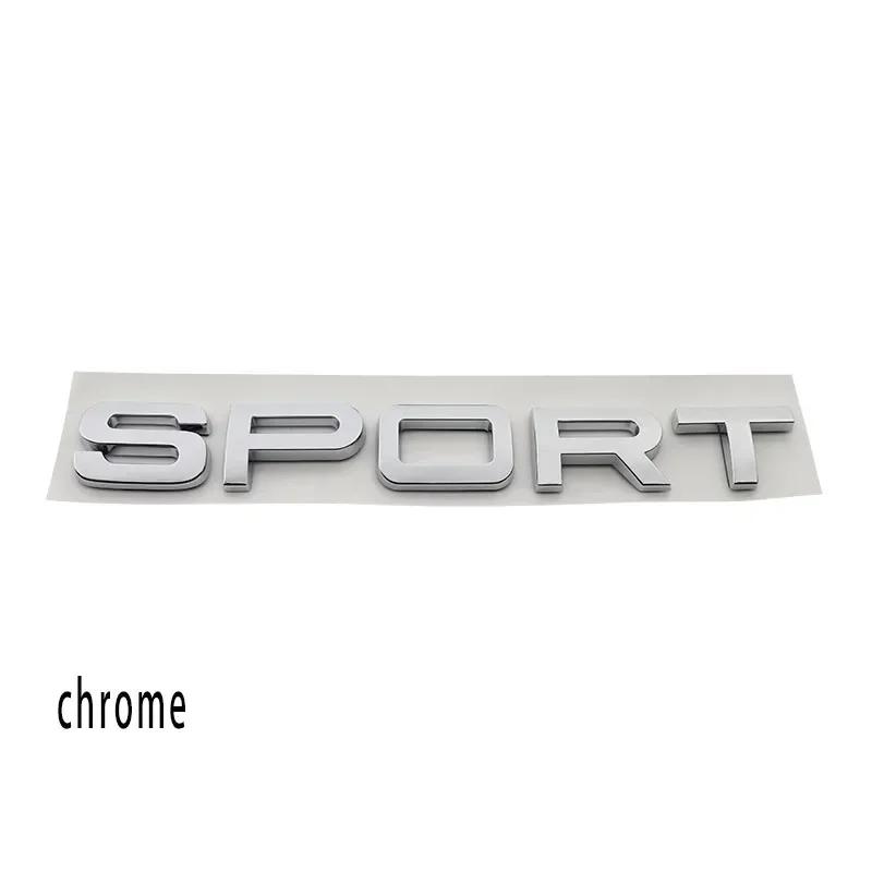 3D for V8 HSE SPORT EDITION Premium SPORT Car Fender Trunk Tail Rear Bonnet Nameplate Decal Emblem Badge Sticker