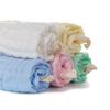 5pcs Cotton Muslin Baby Washcloths Infant Face Towel Soft Newborn Saliva Bibs for Burp Cloth High Absorbent Bath Wipe