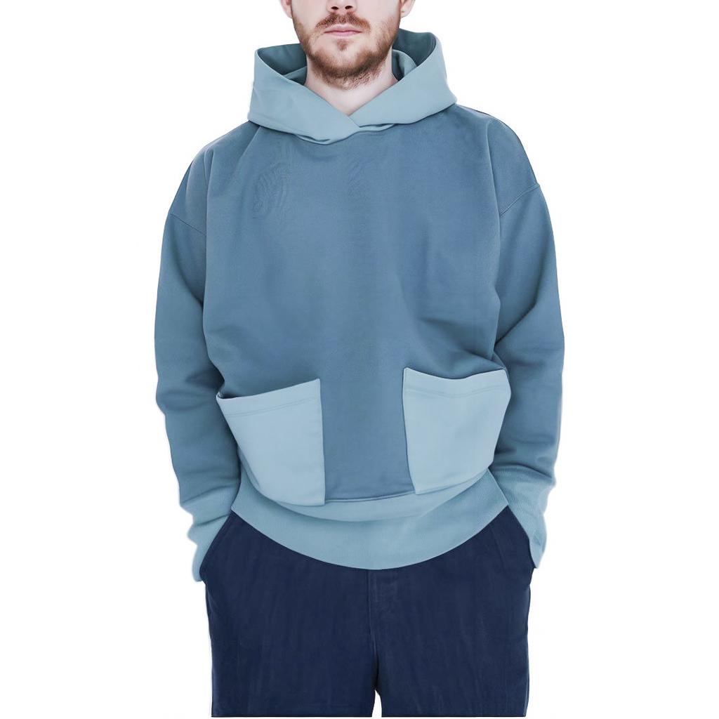Levis American Vintage Hoodie Men Hoodies Light-Blue 94428-0012