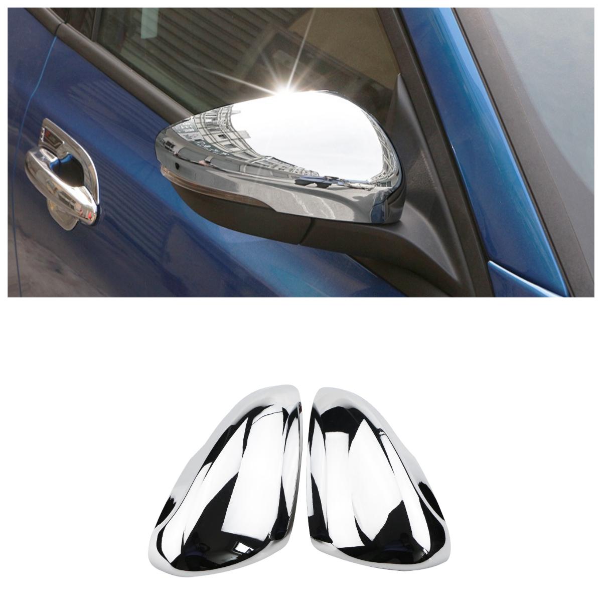 

Для Ford Focus MK4 2019-2025 Накладка на боковое зеркало заднего вида автомобиля Стикер Крышка крыла Внешняя накладка на дверь Заднего вида Аксессуары серебряный